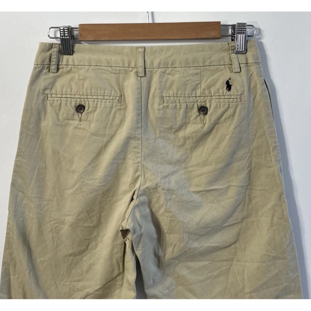 Boys Polo Ralph Lauren Chino Khaki Pants Size 16 Clean